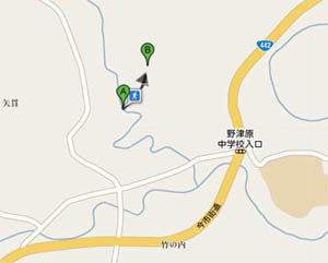 伊塚の石橋周辺マップ