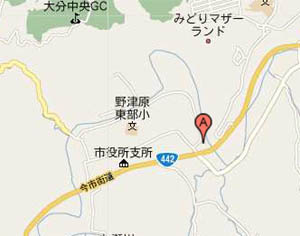 往還田への地図